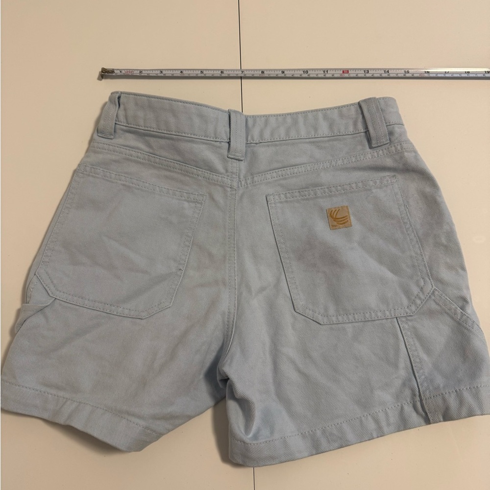 Aritzia TNA Light Blue Jean Shorts